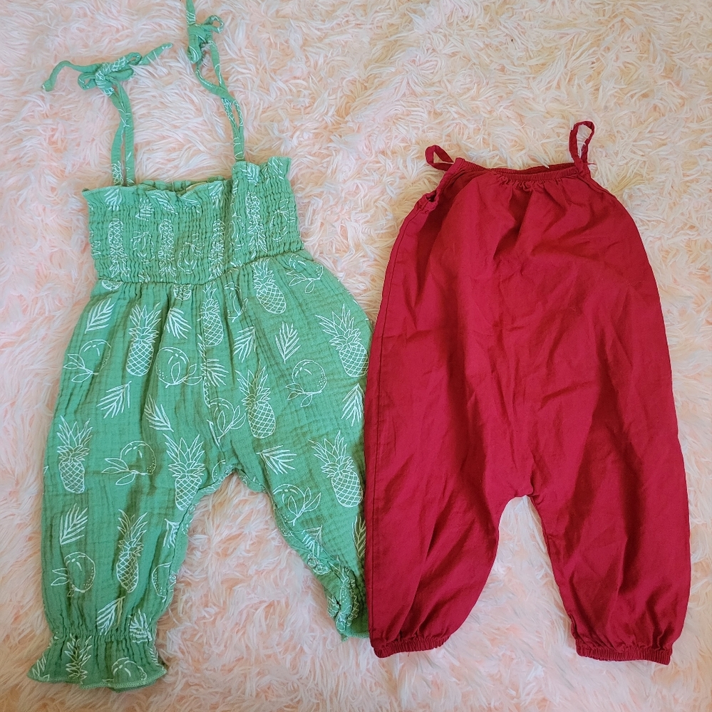Adorable girl infaint rumpsuits/rompers